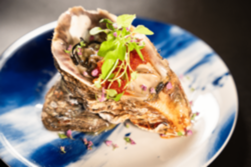 岩牡蠣の麻辣仕立て